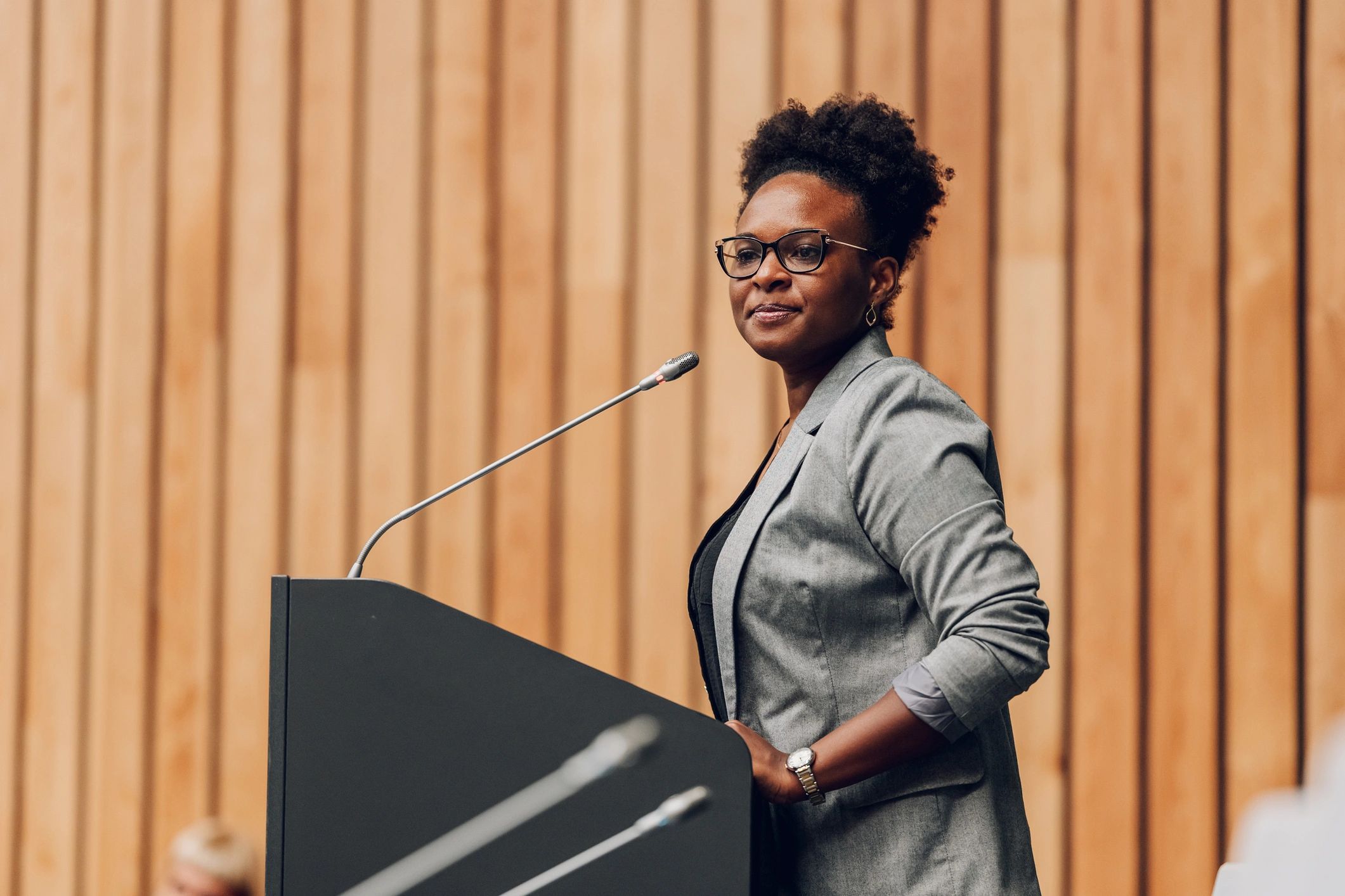 public speaking event